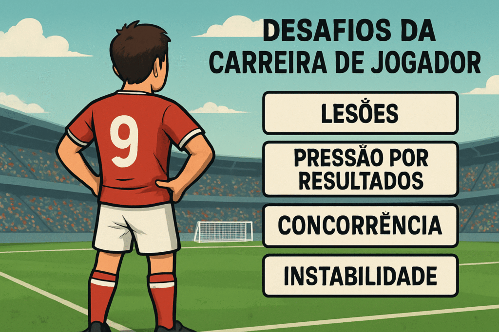 Desafios da carreira de jogador Desafios da carreira de jogador