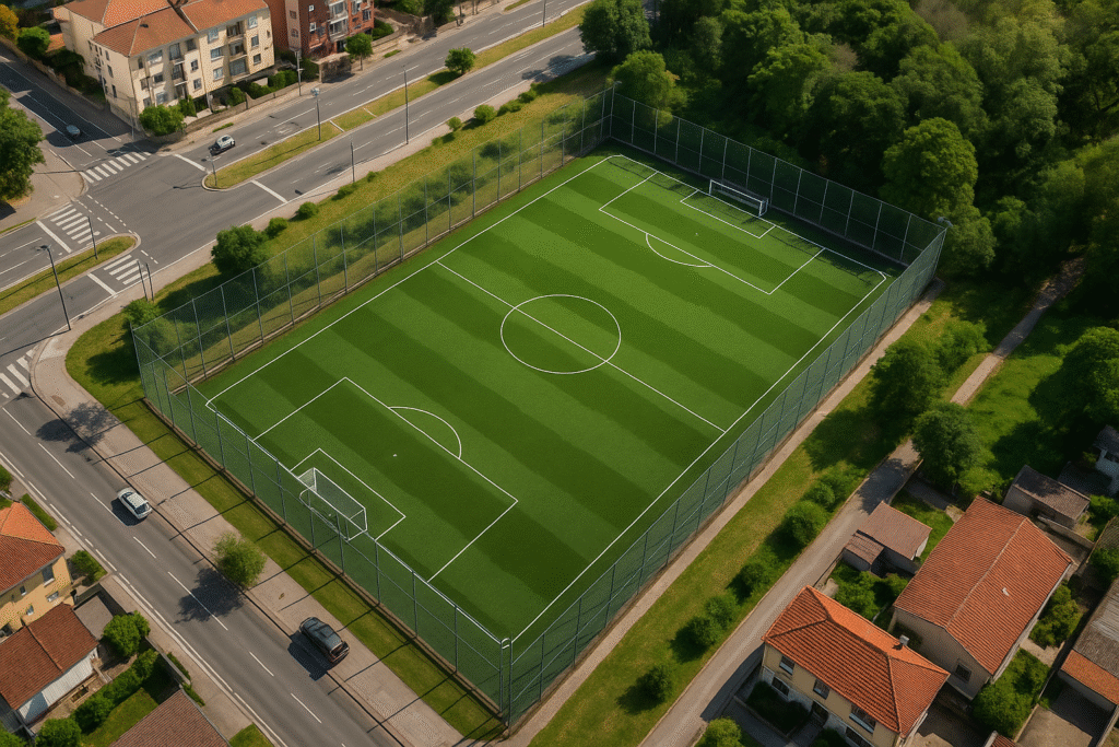 Localização estratégica para montar uma escolinha de futebol Localização estratégica para montar uma escolinha de futebol