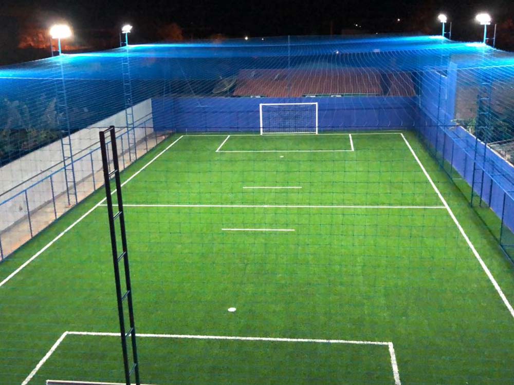 Quadra de futebol society Quadra de futebol society
