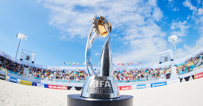 world cup fifa beach soccer trophy world cup fifa beach soccer trophy