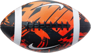 Bola de Futebol Americano Nike Spin 3.0 FB 9 Oficial - Vermelha com Preta Bola de Futebol Americano Nike Spin 3.0 FB 9 Oficial - Vermelha com Preta