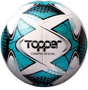 Bola de Futebol de Campo Slick 22 Azul, Branco e Preto- Topper Bola de Futebol de Campo Slick 22 Azul, Branco e Preto- Topper