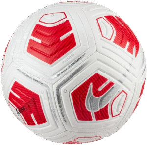 NIKE Strike Team CU8062-100 Bola de futebol 290 g, branco_carmesim brilhante_prata, 5 NIKE Strike Team CU8062-100 Bola de futebol 290 g, branco_carmesim brilhante_prata, 5