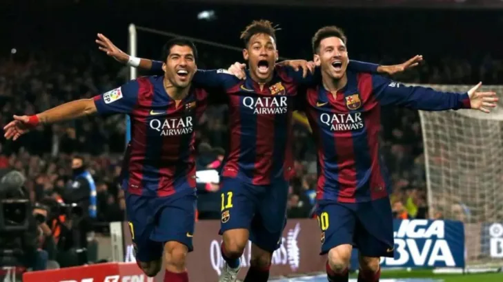 Neymar, Messi e Suárez Barcelona Neymar, Messi e Suárez Barcelona