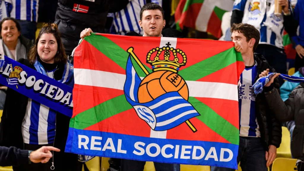 Real Sociedad bandeira Real Sociedad bandeira