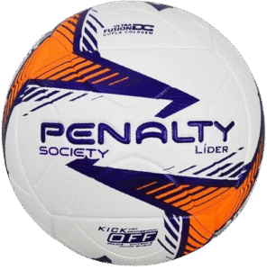 Bola Penalty Society Líder XXIV - Laranja_Azul Bola Penalty Society Líder XXIV - Laranja_Azul