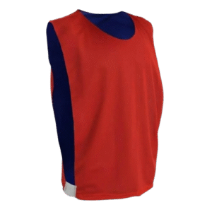 Kit com 10 Coletes Esportivos Dupla Face TRB - Vermelho+Azul Kit com 10 Coletes Esportivos Dupla Face TRB - Vermelho+Azul