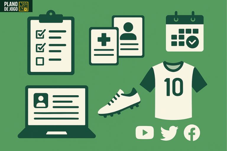 Como se inscrever em uma peneira de futebol