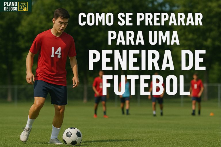 Como se preparar para uma peneira de futebol