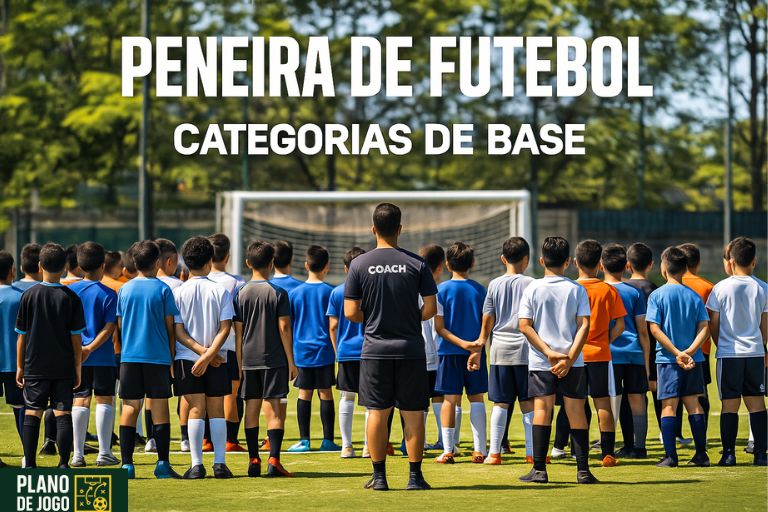 peneira de futebol para categorias de base